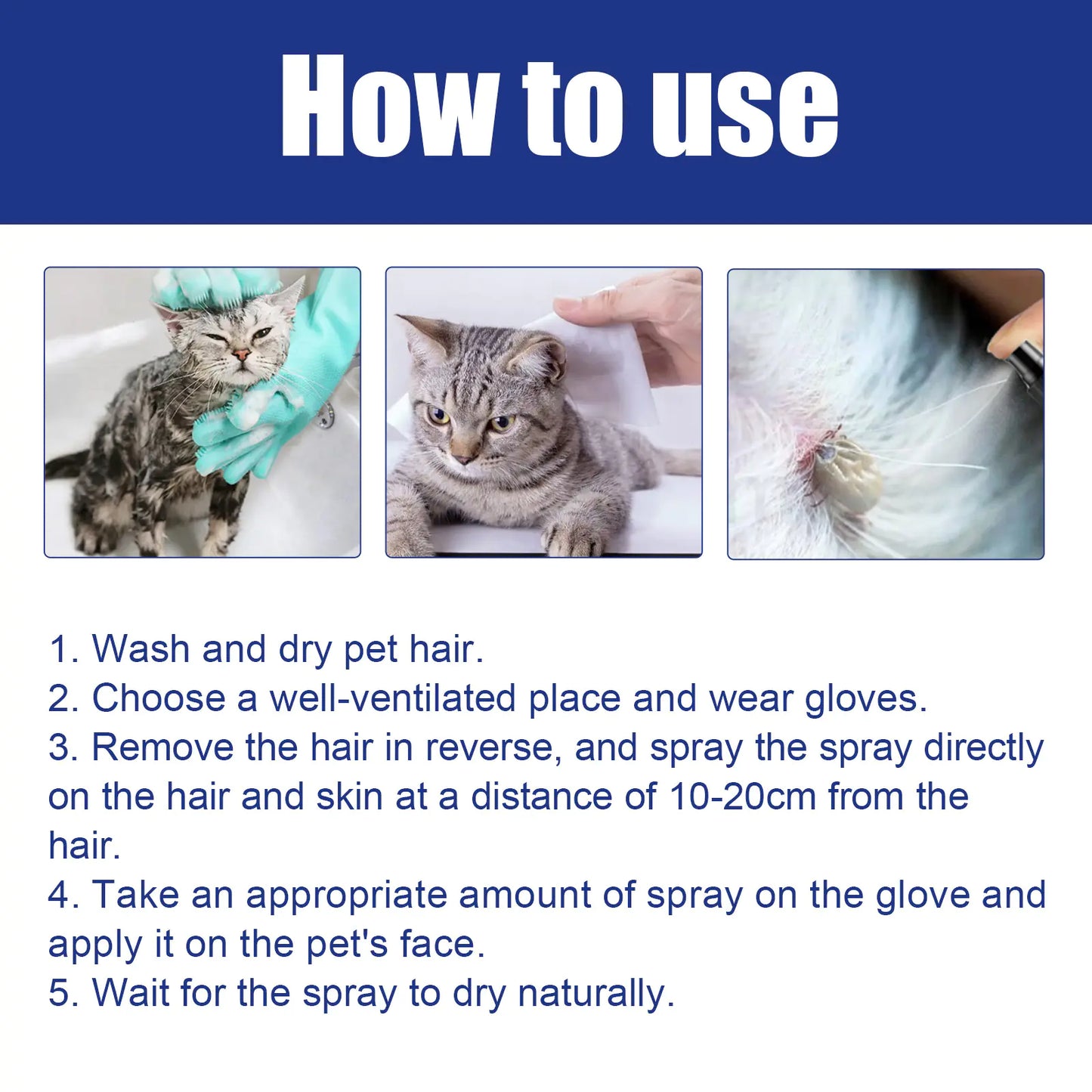 Pet Tick Repellent Spray