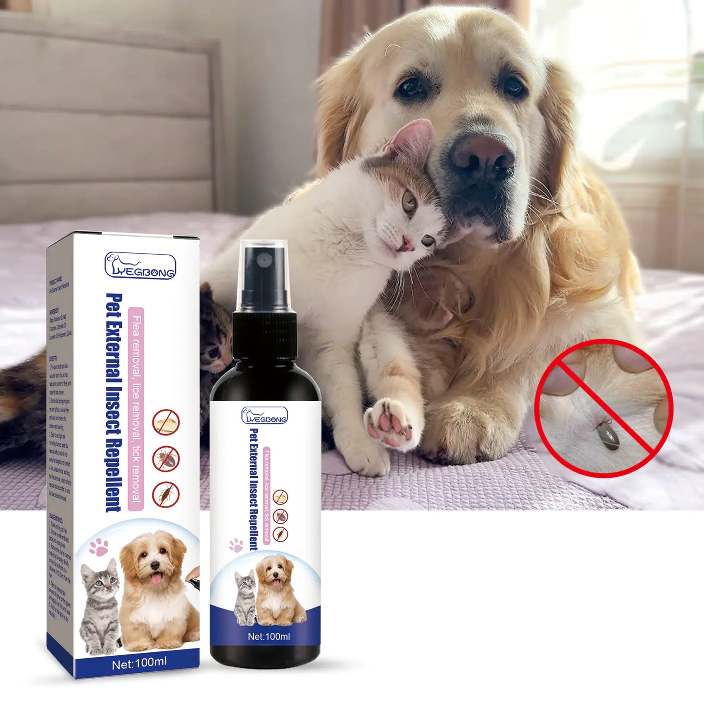 Pet Tick Repellent Spray