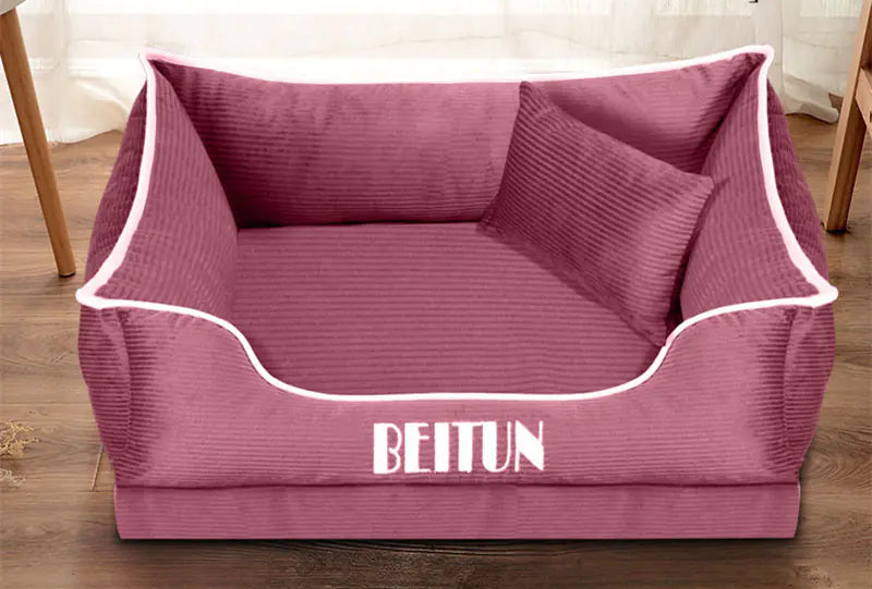Removable Washable Small Dog Bed for LilWoofs