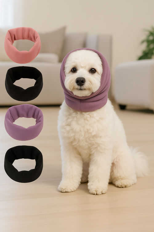 Calming Dog Ears Cover for Noise Reduction and Grooming